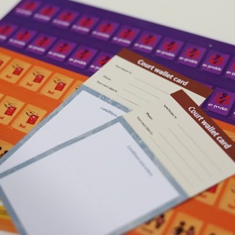 Cards with notepad