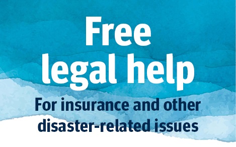 Disaster legal help artwork