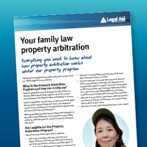 Need help to sort out a family law problem?’ factsheet