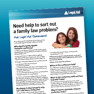 Your family law property conference’ factsheet