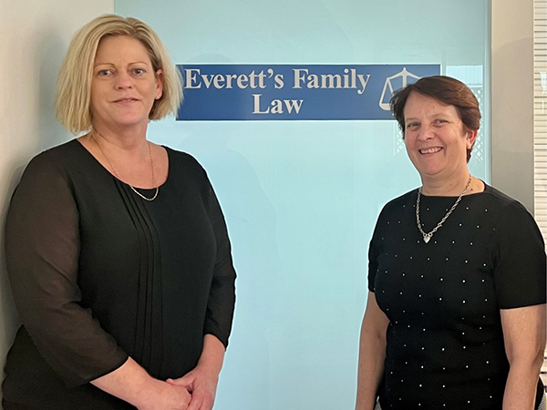 Kathryn Lloyd and Kristyn Everett of Everett’s Family Law