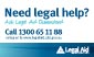 Legal Aid Queensland wallet card tumbnail