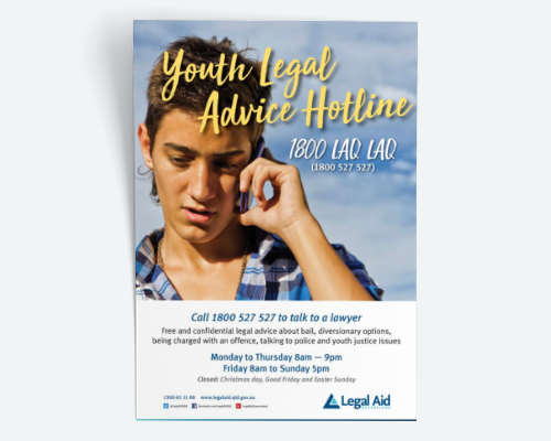 Youth Advice Hotline Poster Thumbnail