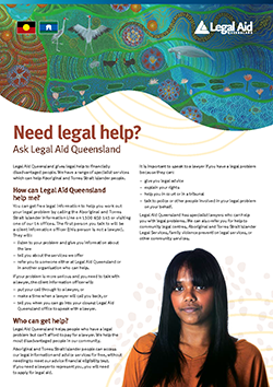 Need legal help? Ask Legal Aid Queensland—Indigenous Queenslanders thumbnail