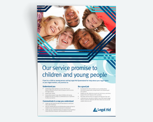 LAQ's service promise to children and young people thumbnail