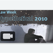 '2012 Law Week Hypothetical' DVD image