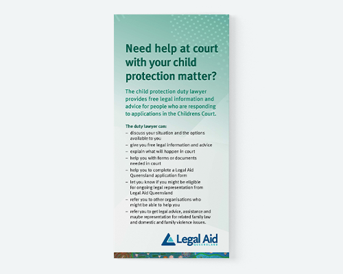 Need help at court with your child protection matter thumbnail