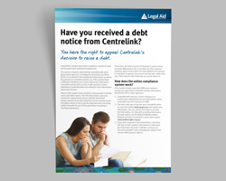 Have you received a debt notice from Centrelink? thumbnail