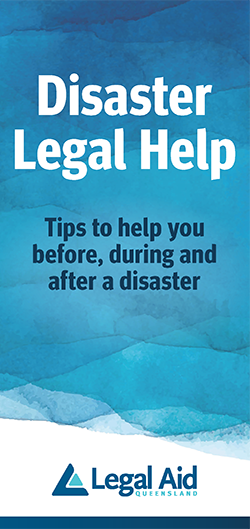 Disaster legal help brochure thumbnail