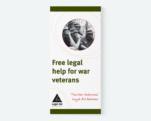 Free legal help for war veterans—The war veterans' legal aid scheme thumbnail