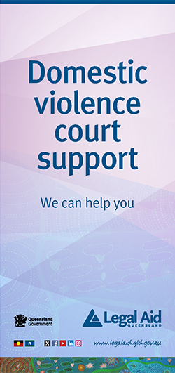 Domestic violence court support - We can help you