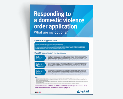 Domestic Violence Protection Order—information for respondents thumbnail