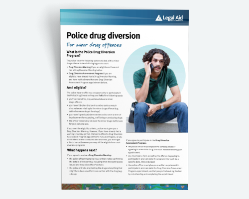 Police drug diversion factsheet thumbnail