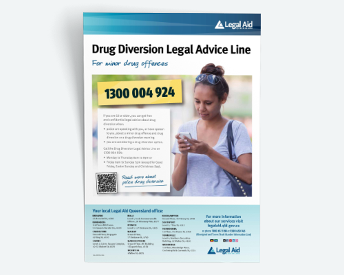 Drug Diversion Legal Advice Line thumbnail