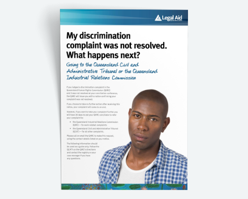 My discrimination complaint was not resolved. What happens next? thumbnail