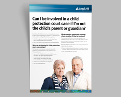 Can I be involved in a child protection court case if I'm not the child's parent or guardian? thumbnail