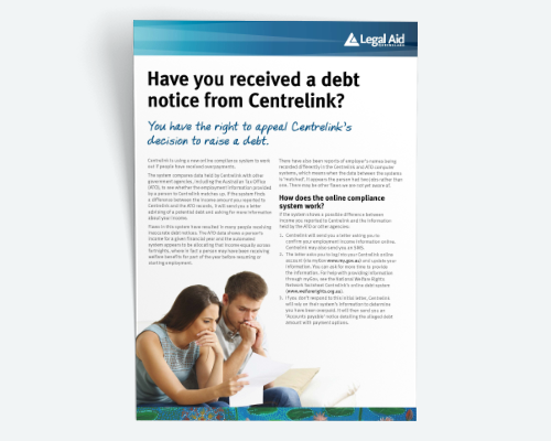 Have you received a debt notice from Centrelink? thumbnail