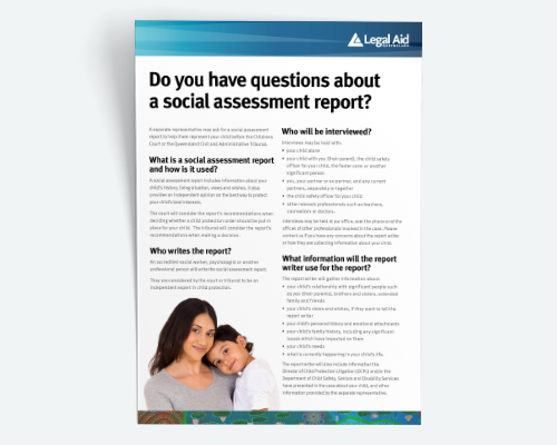 Do you have questions about a social assessment report? thumbnail